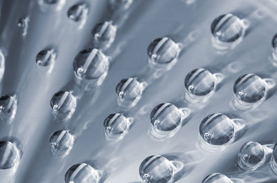 Refraction of water drops