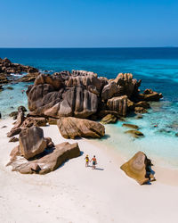 Scenic view of beach