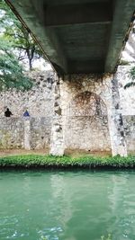 Built structure in water