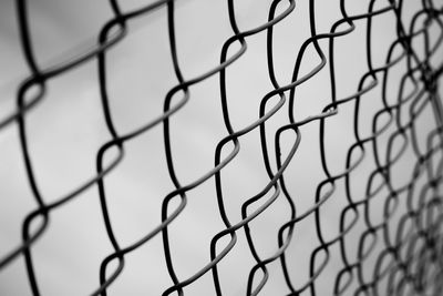 Iron mesh with photographic gradient.