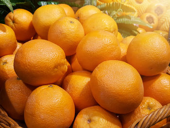 Close-up of fruits for sale at market stall