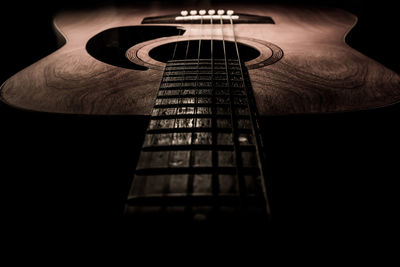 Close-up of guitar