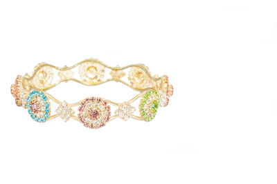 Decoration against white background