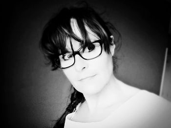 Portrait of young woman