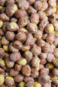 Full frame shot of chestnuts