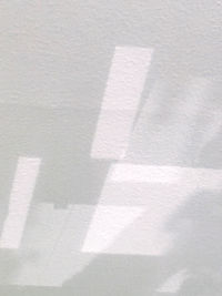 High angle view of shadow on road