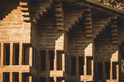 View of old ruin building