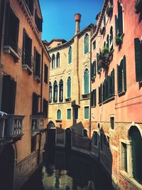 Residential buildings in city