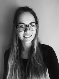 Portrait of smiling young woman