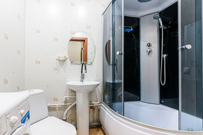 Interior of bathroom