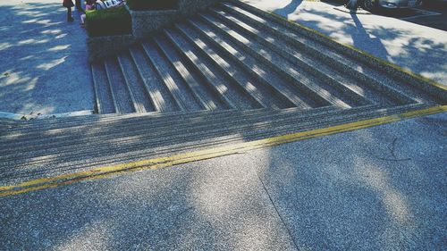 Close-up of paving stone