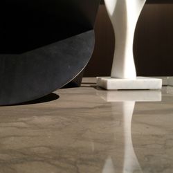 Empty benches in the dark