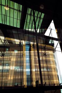 Low angle view of modern building