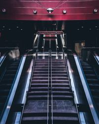 Low angle view of staircase