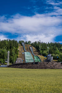 A day at lillehammer olympic ski jump