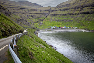 Scenic view of mountains