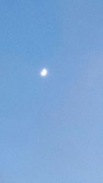 Low angle view of blue sky and clouds