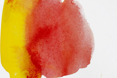 Close-up of ice cream against white background