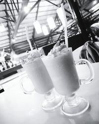 Close-up of drink on table