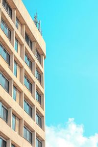 Low angle view of building against sky