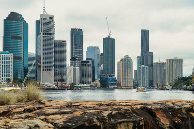 Skyscrapers in city