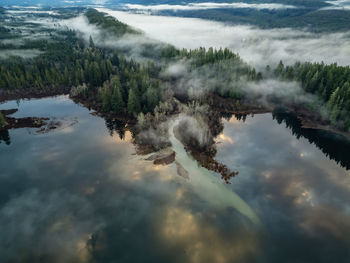 Valley by Lake,