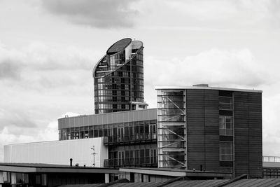 Modern office building against sky