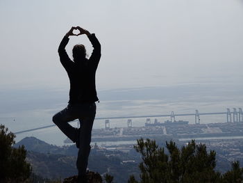 Yoga in the landscape