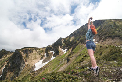 Mountain hiking scenic photography