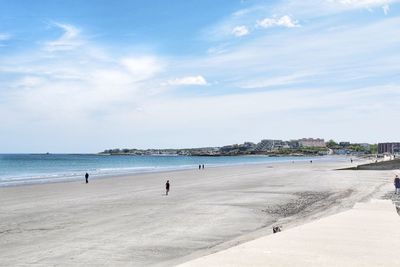 Scenic view of beach