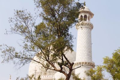 Low angle view of historical building against sky