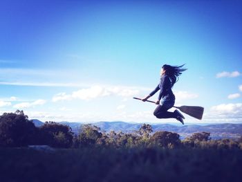 mid-air