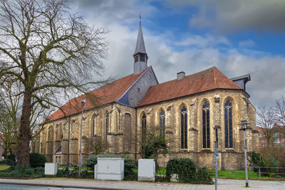 Low angle view of church