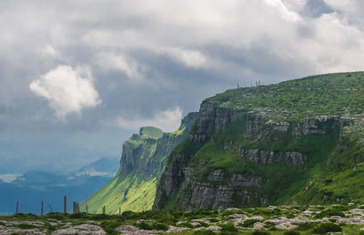 Panoramic view of landscape against sky