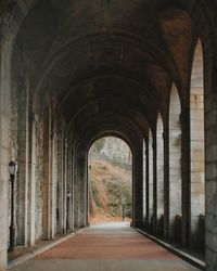 Archway in building