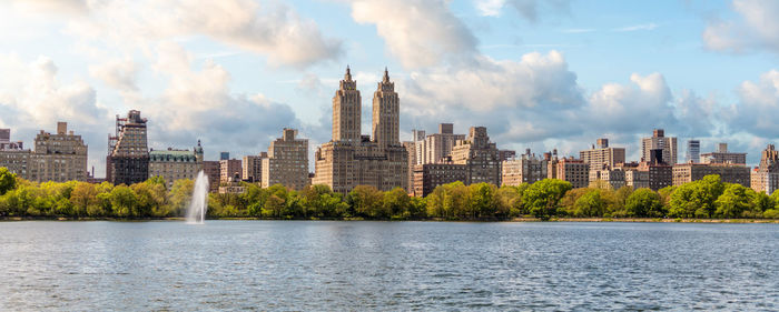 Buildings in city