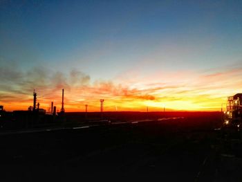 View of sky at sunset