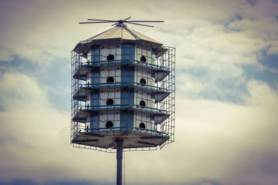 Birdhouse on a spire