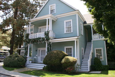 House against clear sky