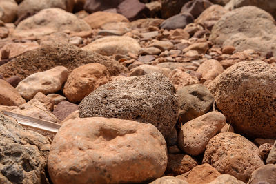 Full frame shot of rocks