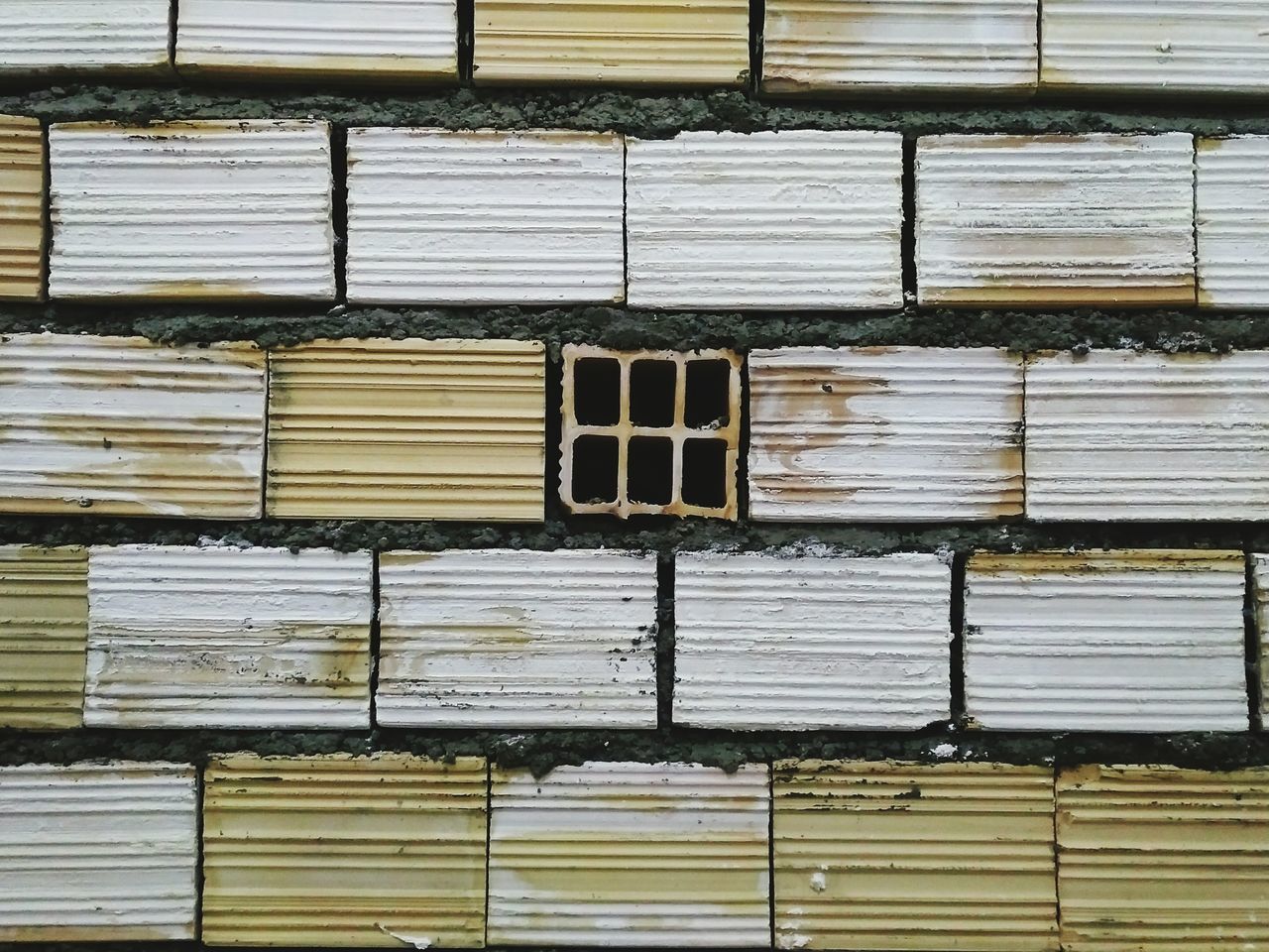 full frame, stack, window, backgrounds, no people, architecture, day, close-up, outdoors