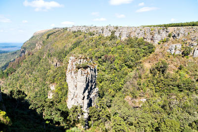 Panoramic view of landscape against sky