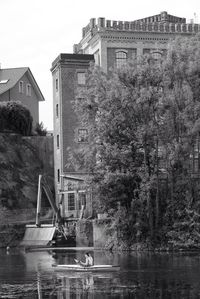 River with buildings in background