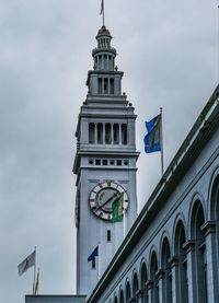 Low angle view of building against sky