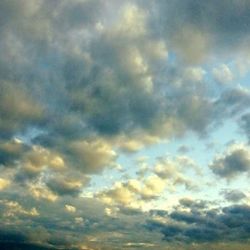 Low angle view of dramatic sky