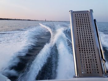 Panoramic view of sea against sky