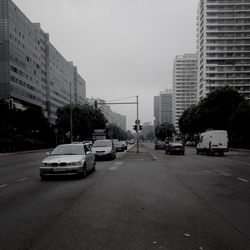 Traffic on city street