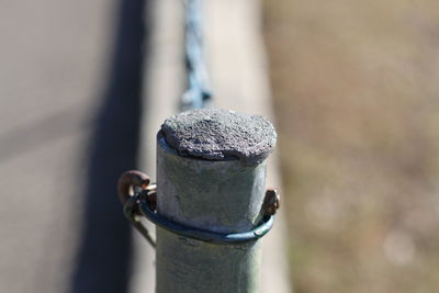 Close-up of rusty metal