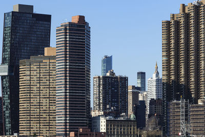 Manhattan skyline, the copper, the corinthian, 630 first ave, horizon condominium buildings ny city