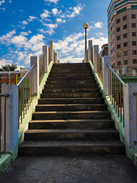 Low angle view of staircase